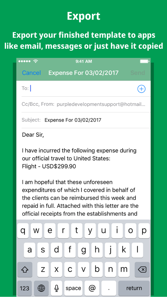 #3. Template Manager (iOS) By: Purple Development