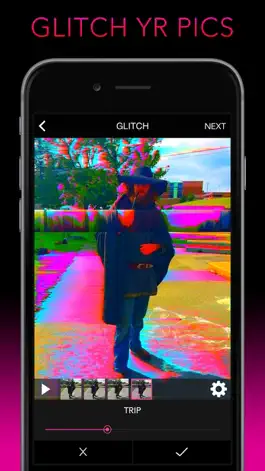 Game screenshot Glitch Wizard - Distort Photos to Trippy GIFs apk