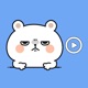 Cool Bear In Love Animated app icon - Stickers app for iPhone
