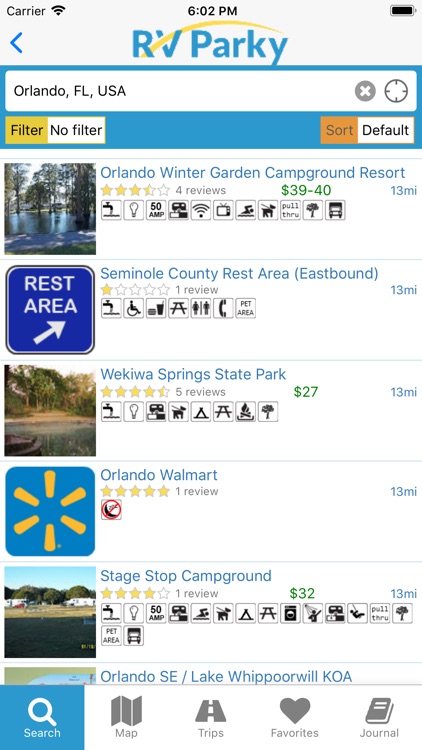 RV Parky - Parks & Campgrounds