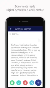 Summary Scanner screenshot #1 for iPhone