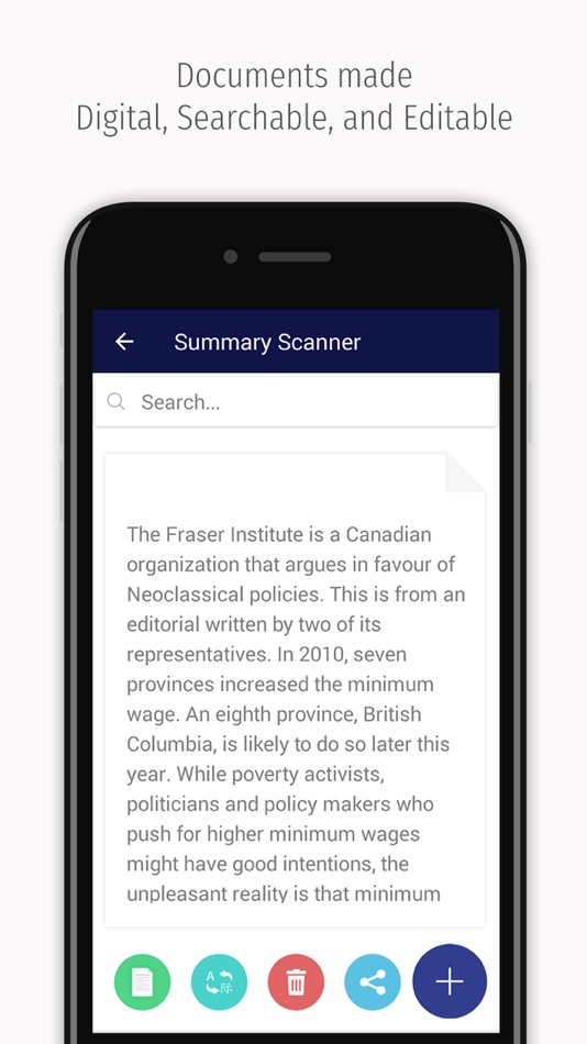 #1. Summary Scanner (iOS) Bởi: CONG NGUYEN