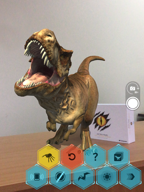 Screenshot #4 pour AR Dino World