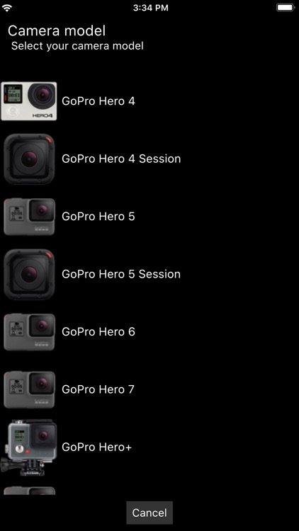 Camera Remote for GoPro