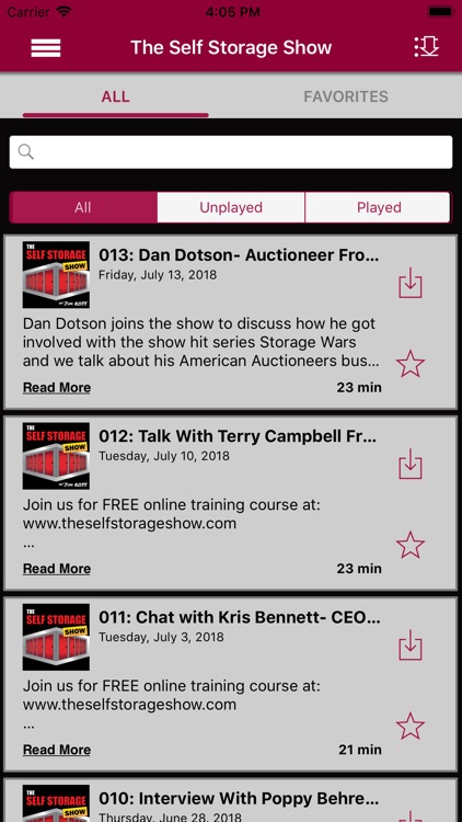 The Self Storage Show