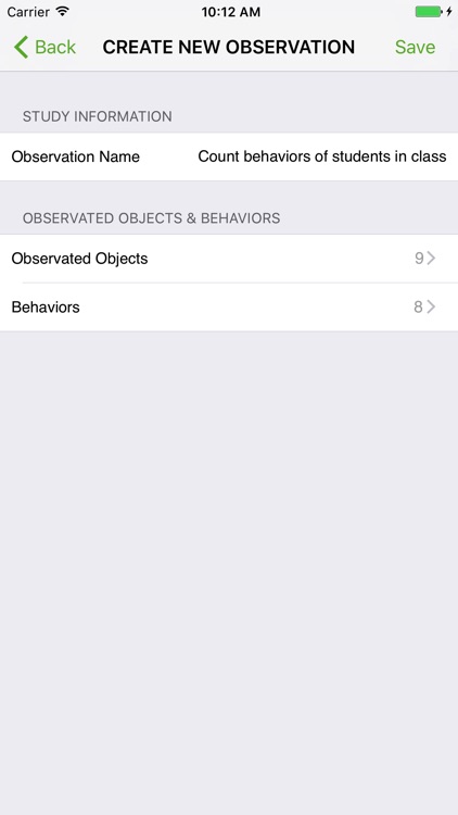 Behavior Observation Plus