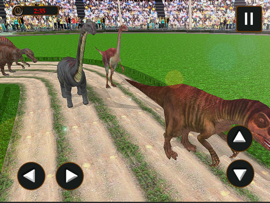 Jurassic Dinosaur Racing iPad screenshot