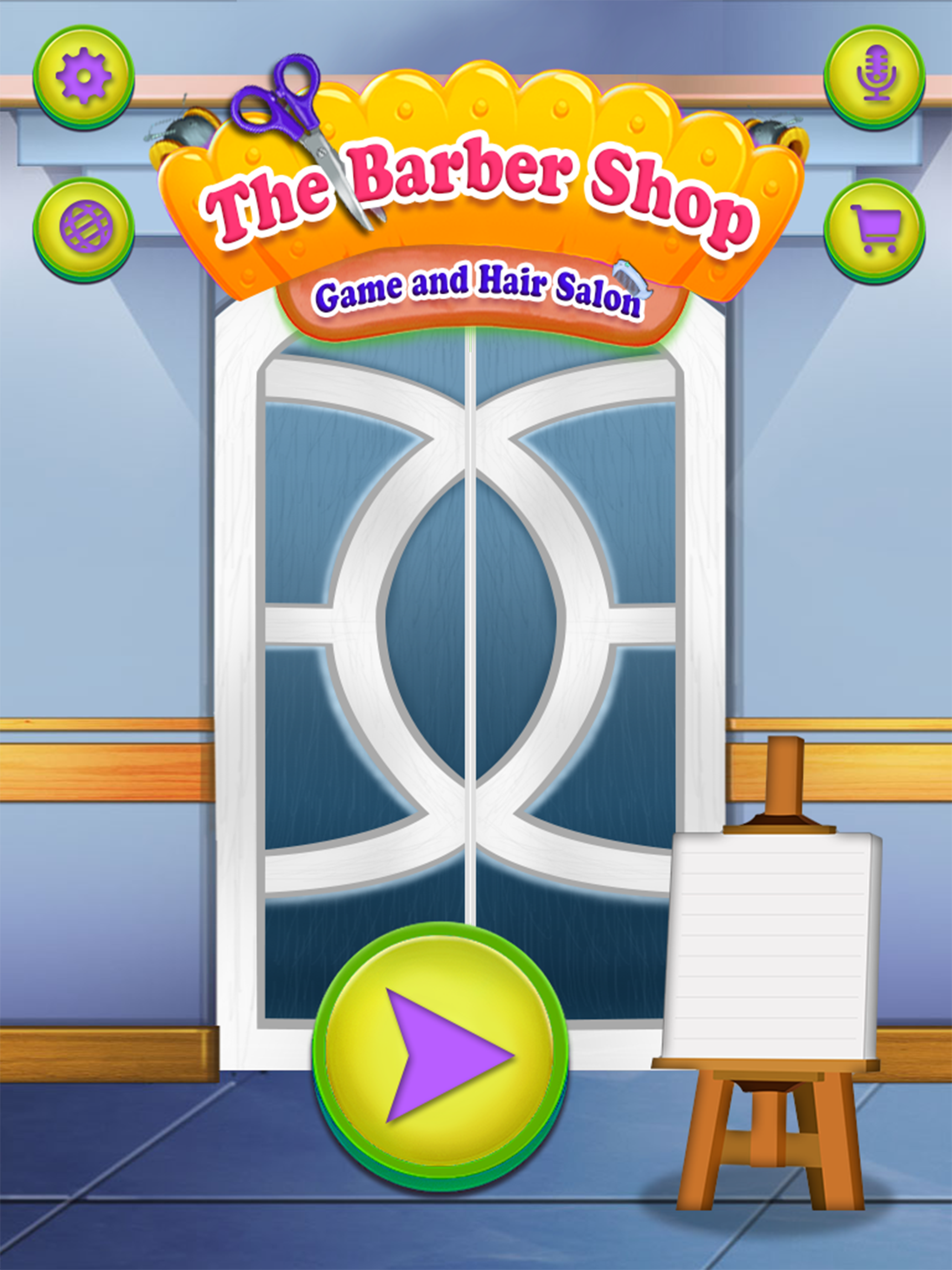 The Barber Shop Game and Hair Salon