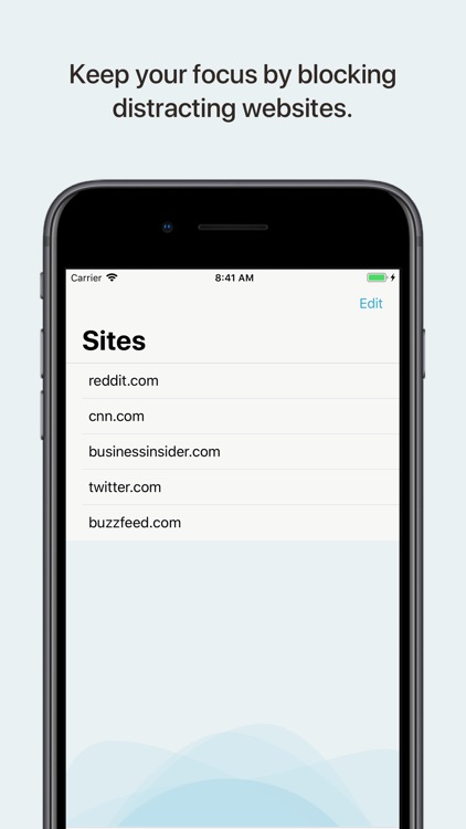 Center - Website Blocker