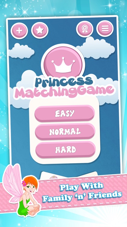Matching family game: Princess screenshot-4