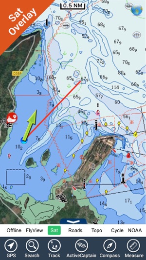 France Atlantic GPS Charts(圖3)-速報App