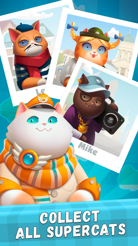 #4. Cat Angel: match 3 adventure (iOS) Por: IVLAN-IP, OOO