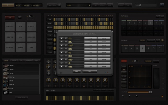 ‎DM1 - The Drum Machine Screenshot