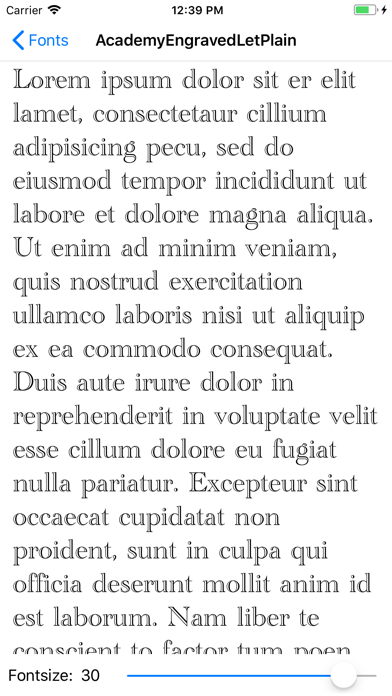 Screenshot #3 pour FontsTool 2