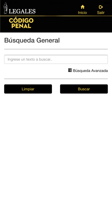 Screenshot #2 pour Legales Código Penal