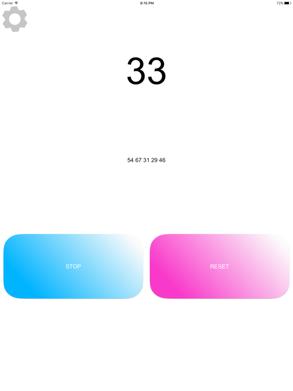 Screenshot #5 pour Random Numbers Generator
