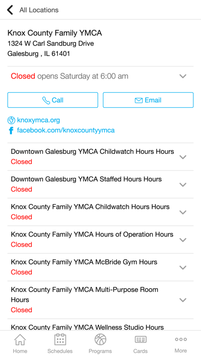 Screenshot #1 pour Knox County YMCA