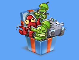 New funny sticker pack from the game World of Tanks