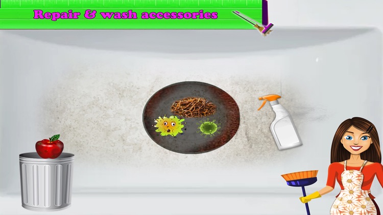 Washroom Repair Cleaning Game