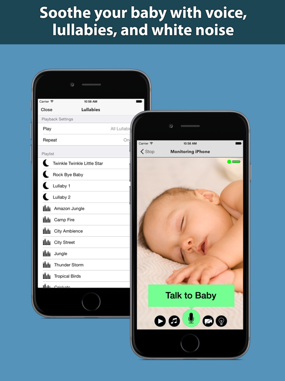 Screenshot #6 pour Bed Time Baby Monitor Camera