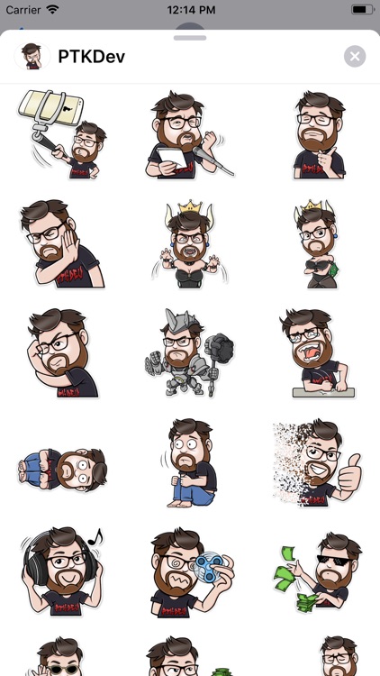 PTKDev Stickers