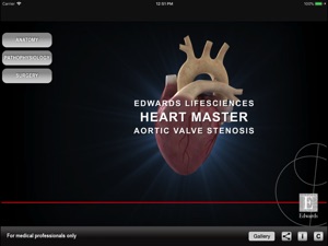 HEART MASTER Aortic Stenosis screenshot #1 for iPad