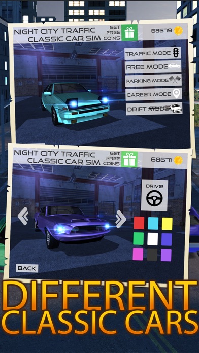 Screenshot #3 pour Classique Voiture au Volant