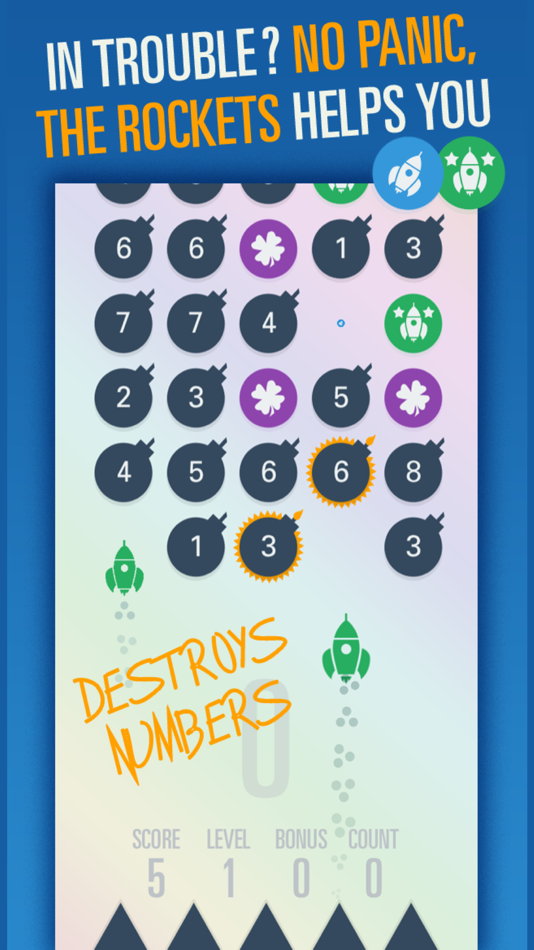 #3. Equal 10 - Mathematics is fun (iOS) By: Marco Krapf