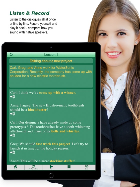 Speak Business English - iPad