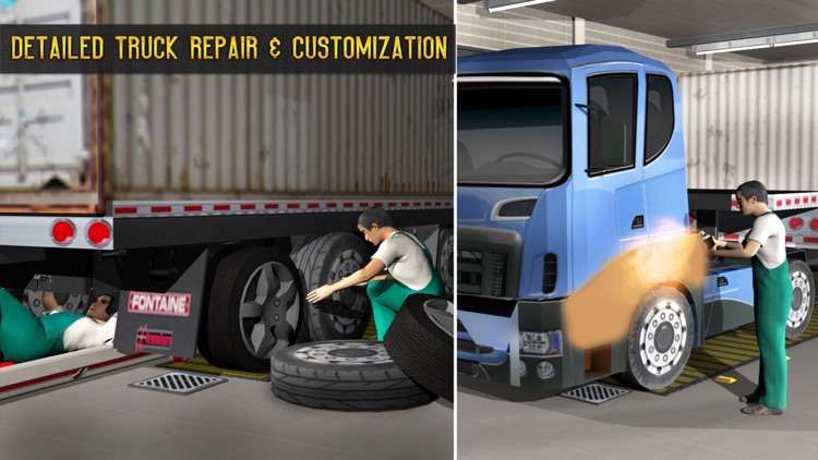 Euro Truck Mechanic Simulator - Engine Repair Shop screenshot-4