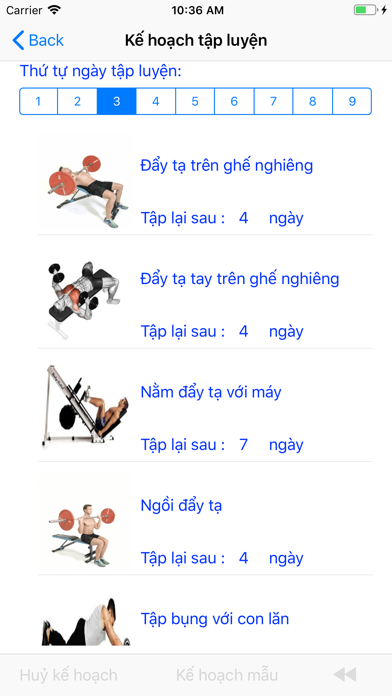 Luyen tap GYM screenshot 3