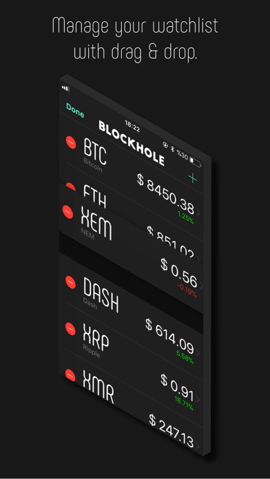 Blockhole Bitcoin&Altcoin App screenshot 3