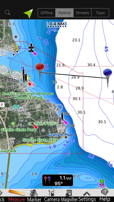 Michigan GPS Nautical Charts screenshot 4