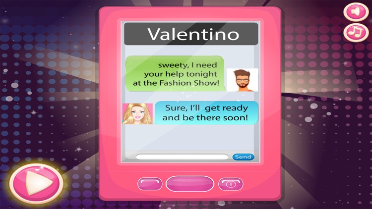 Princess Fashion Show model