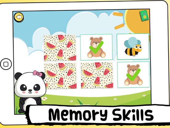 Panda Preschool Learning App iPad screenshot 5 - Education app