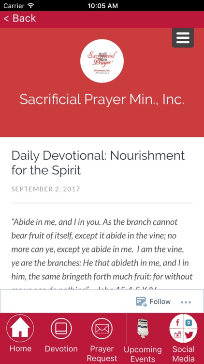 Sacrificial Prayer Ministries screenshot-3