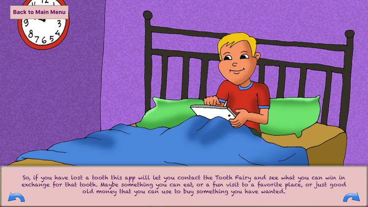 Tooth Fairy Spin and Win Game
