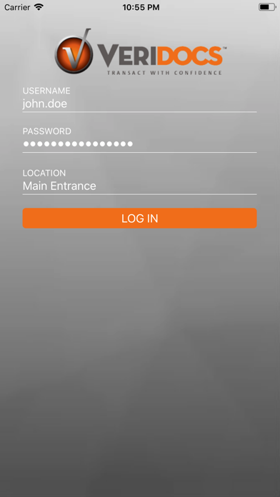 Screenshot #1 pour Veridocs mVerify