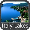 Italy Lakes charts - GPS fishing maps Navigator