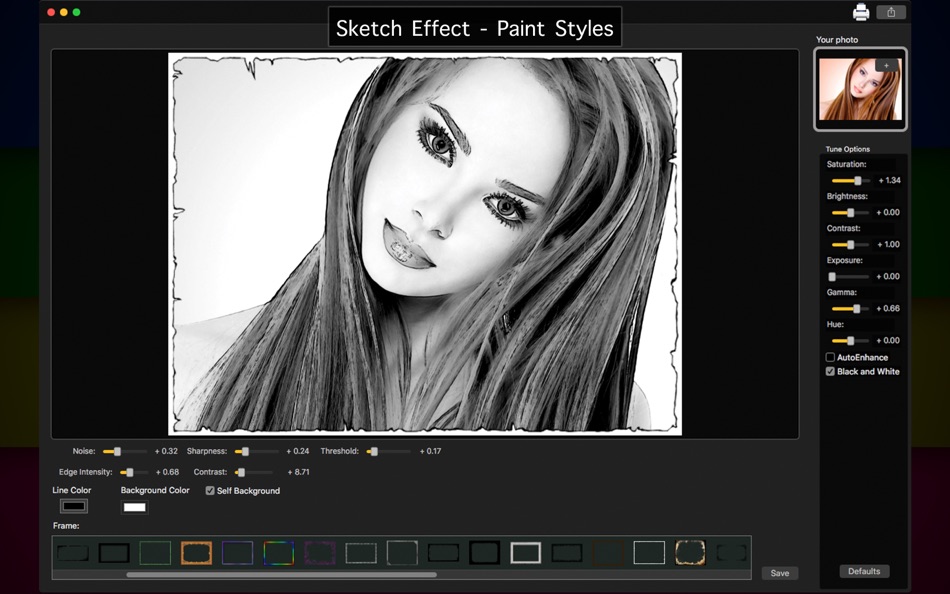 #4. Sketch Effect - Paint Styles (macOS) 由: Clovis Michel Pedroso Picanco