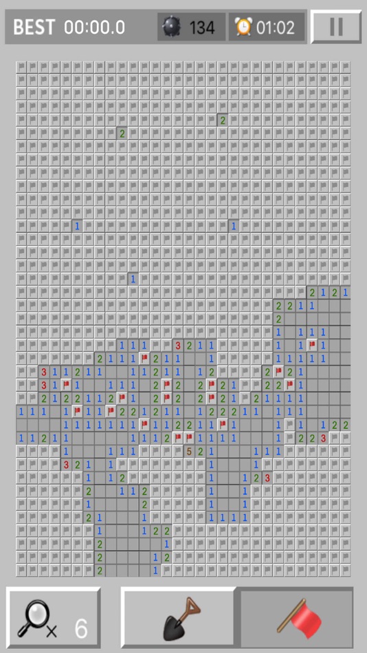 #3. Minesweeper King (iOS) 由: MOBIRIX