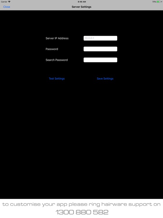 Beautyware Client Update App