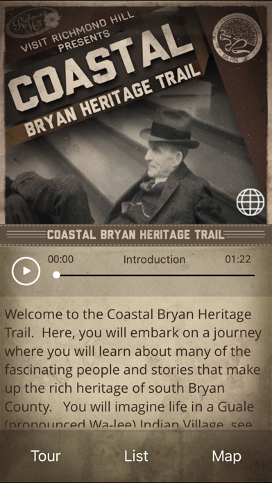 Screenshot #2 pour Coastal Bryan Heritage Trail