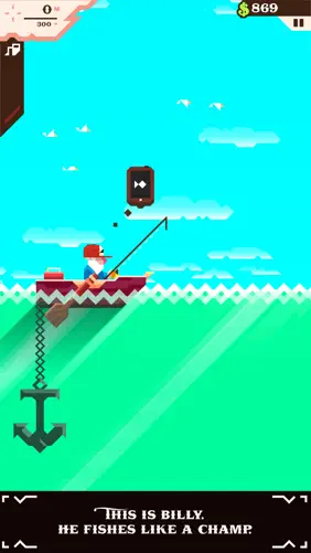 Ridiculous Fishing - A Tale of Redemption screenshot 1