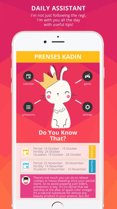 PRENSES KADIN - Adet Takvimi screenshot 2