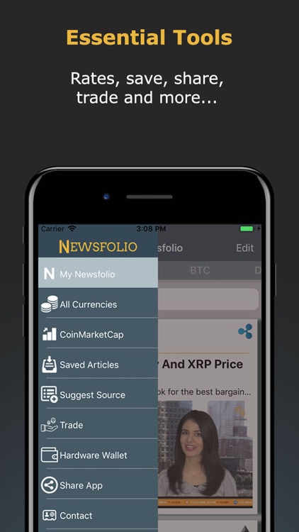 Newsfolio - Crypto News screenshot-5