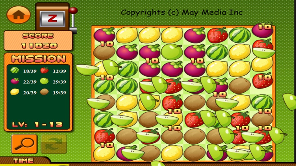 #2. fruit Match3 (iOS) 由: 崇林 莫