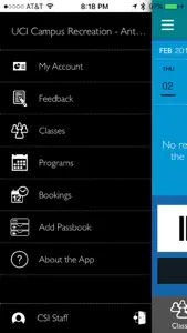 UCI Campus Recreation screenshot #2 for iPhone