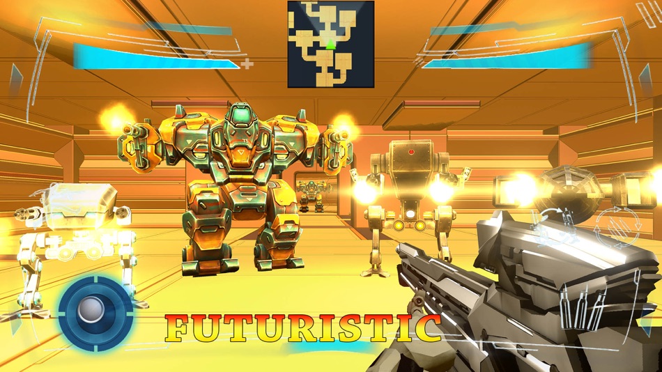 Futuristic Robot War Battle - 1.1 - (iOS)