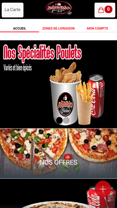 Screenshot #1 pour Andiamo Pizza Le Mans